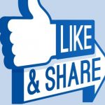 Improve brand exposure through social media shares and likes
