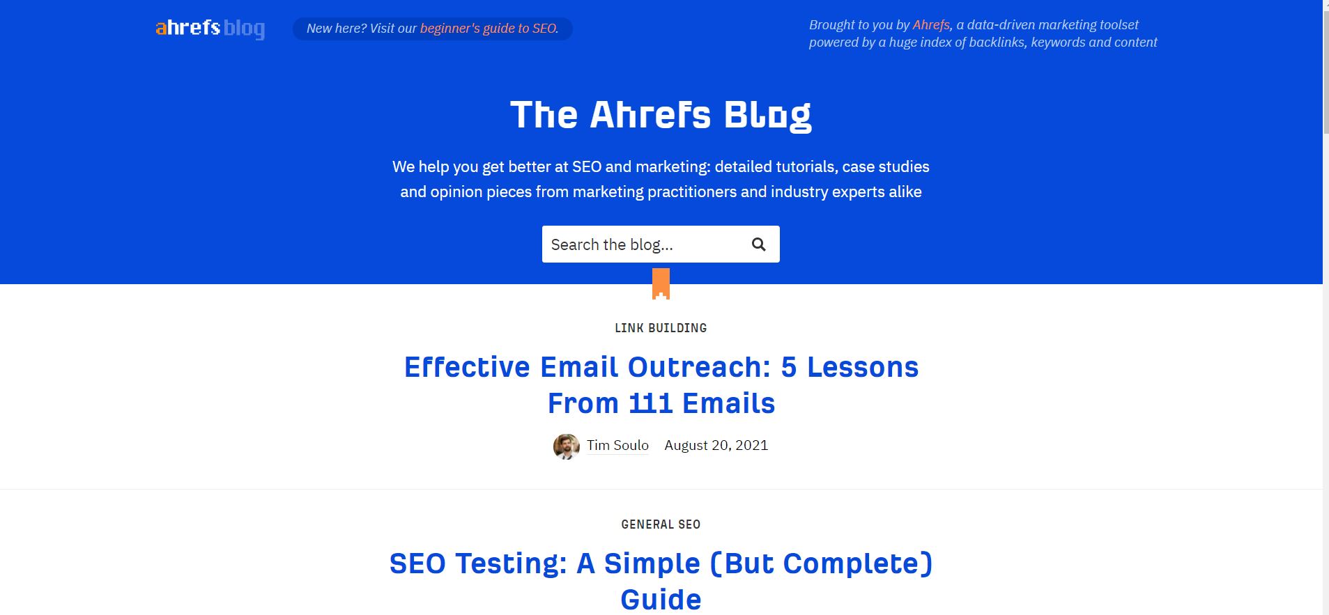 Ahrefs Blog