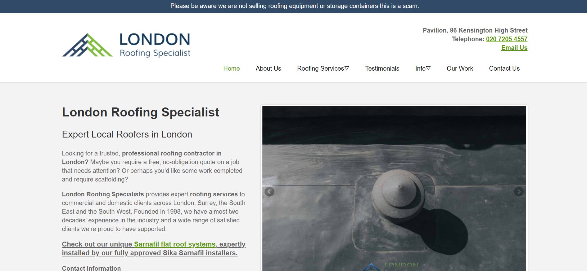 London Roofing Specialist