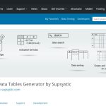 Data Tables Generator by Supysystic