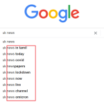 Find LSI Keyword Manually