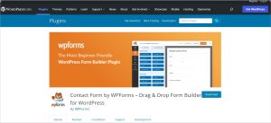 WP-Forms Plugin