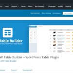WP Table Builder