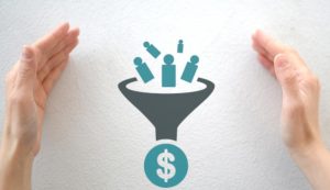 Marketing funnel and online ads in customer journey