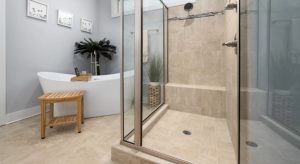 Wet room shower trays