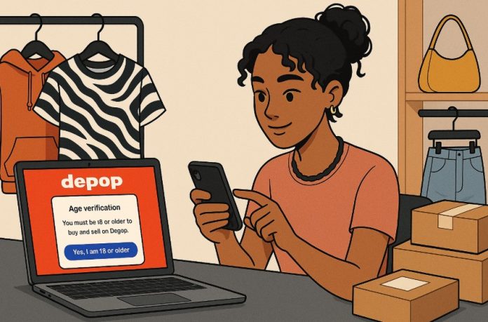 How Old Do You Have to Be to Sell on Depop