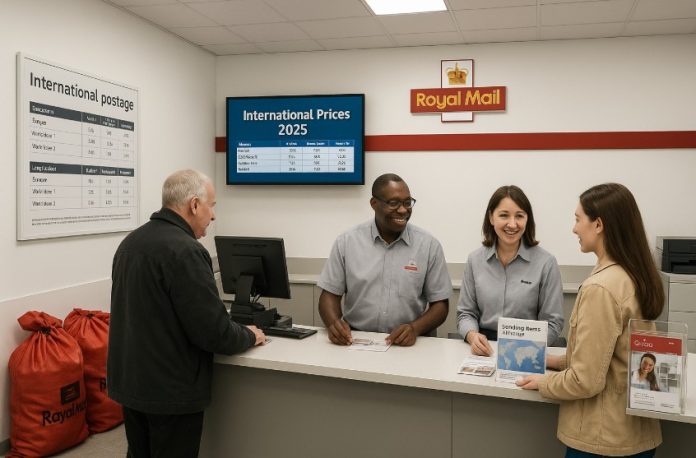 Royal Mail International Prices 2025