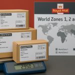 What Are The International Parcel Prices For World Zones 1, 2, And 3