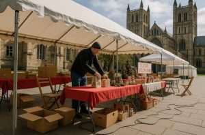 How Is the Ely Christmas Market Organised for Stallholders