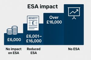 What Is the Savings Threshold for ESA Support Group