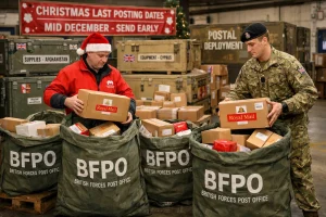 How Do BFPO Christmas Deliveries Work with Royal Mail