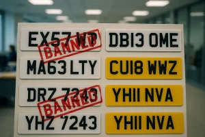 Which Number Plate Combinations Have Been Banned for 2026