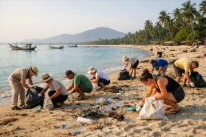 Restoring Bangrak Beach, One Cleanup at a Time 