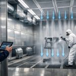 Airflow Management Inside an Efficient Spray Booth