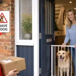 How Can a How Can a Dog Warning Sign Improve Delivery SafetyDog Warning Sign Improve Delivery Safety