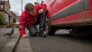 Who Discovered the Pigeons Under the Royal Mail Van