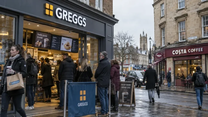Greggs Overtakes Costa UK Greggs Overtakes Costa UK